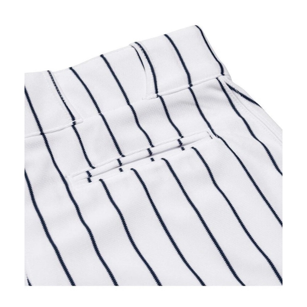 Champro Triple Crown 2.0 Open Bottom Baseball Pants Adult MED White Navy Stripe